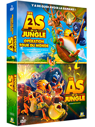 As de la jungle (Les) (2017) + Les as de la jungle 2 - Opération tour du monde