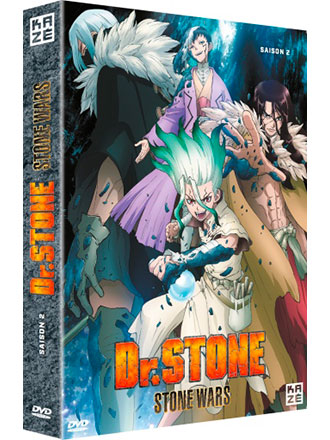 Dr. Stone - Saison 2 = Stone Wars / Shinya Iino, réal. | Iino, Shinya. Metteur en scène ou réalisateur