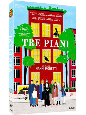 Tre piani = Tre piani | Moretti, Nanni (1953-....). Metteur en scène ou réalisateur. Acteur / exécutant. Scénariste. Producteur