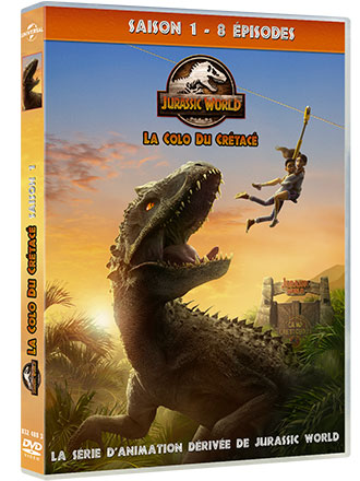 Couverture de Jurassic World - La colo du crétacé n° 1 Jurassic world - La colo du crétacé - Saison 1