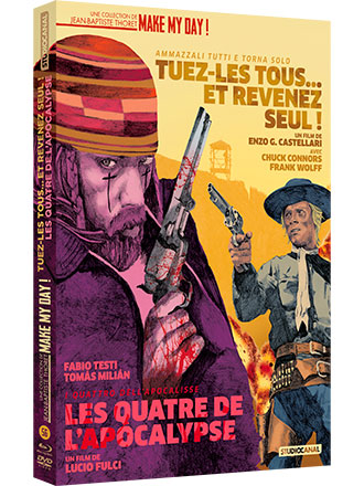 Les 4 de l'Apocalypse + Tuez-les tous... et revenez seul ! = I Quattro dell'apocalisse + Ammazzali tutti e torna solo | Fulci, Lucio (1927-1996). Metteur en scène ou réalisateur