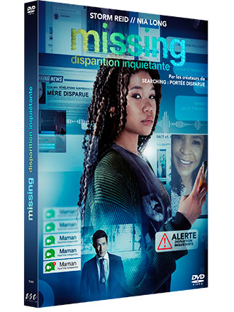 Missing : Disparition inquiétante / un film de Nick Johnson et Will Merrick | Johnson, Nicholas D. "Nick". Metteur en scène ou réalisateur. Scénariste