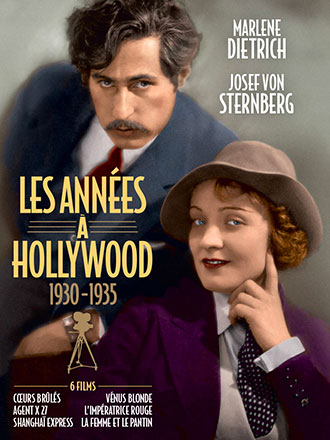 Marlene Dietrich / Josef von Sternberg - Les années à Hollywood 1930-1935 : Coffret 6 films | Sternberg, Josef von (1894-1969). Metteur en scène ou réalisateur