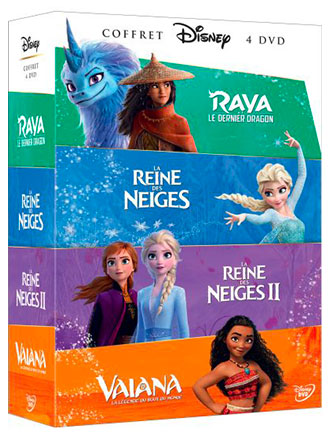 Reine des neiges (La) + La reine des neiges 2 + Raya et le dernier dragon + Vaiana - La légende du bout du monde = Frozen + Frozen II + Raya and the Last Dragon + Moana | Buck, Chris. Metteur en scène ou réalisateur