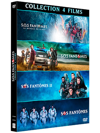 SOS fantômes - Coffret 4 films (SOS fantômes + SOS fantômes 2 + L'héritage + La menace de glace) : Coffret collection 4 films / Ivan Reitman | Reitman, Ivan (1946-....). Metteur en scène ou réalisateur. Producteur