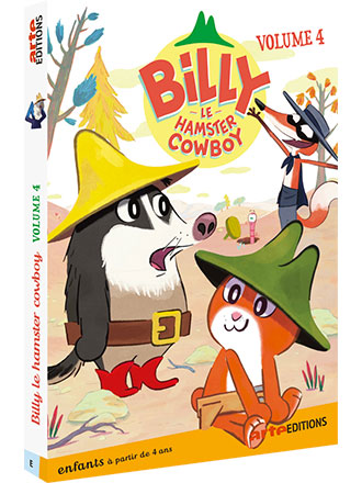 Billy le hamster cowboy - Vol 4 | Rota, Antoine. Metteur en scène ou réalisateur