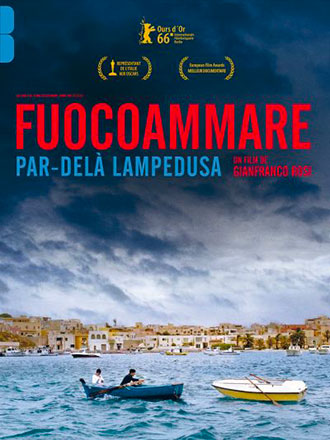 Fuocoammare : Par-delà Lampedusa / Gianfranco Rosi, réal. | Rosi, Gianfranco. Metteur en scène ou réalisateur. Scénariste. Photographie. Producteur de cinéma